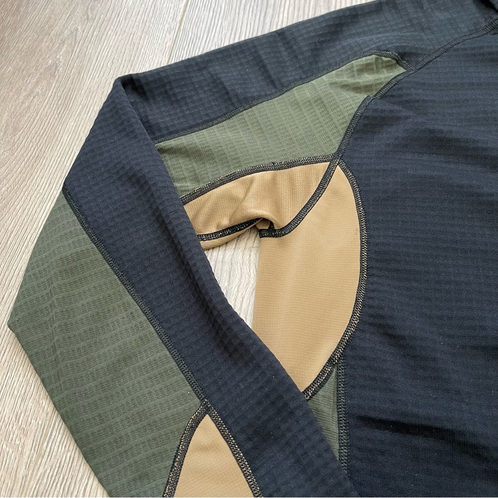 Cabela's E.C.W.C.S. Thermal Zone Baselayer Three Quarter Zip Pullover Large - Picture 5 of 7